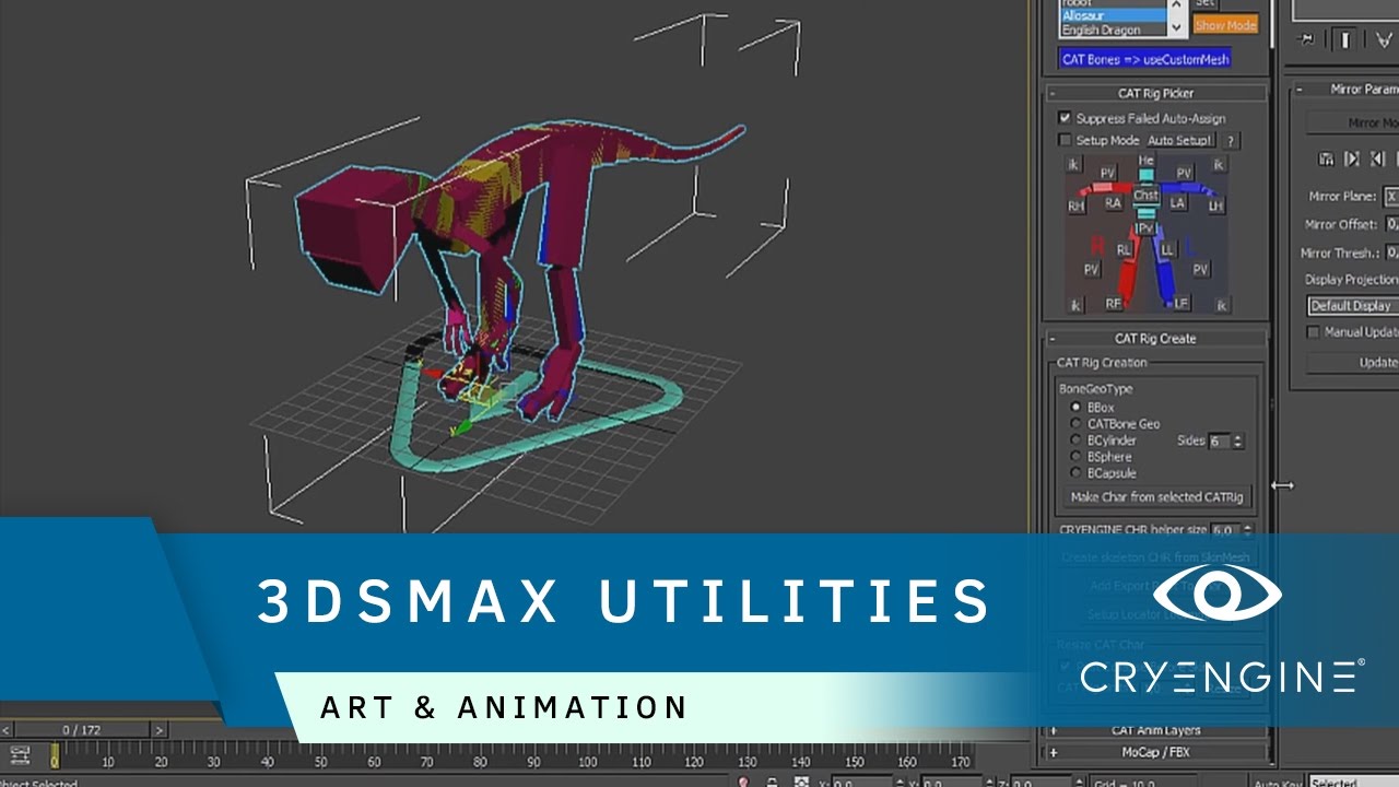 CRYENGINE 3DS Max Utilities | Art Animation - YouTube