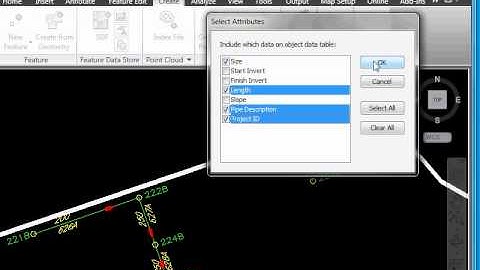add object data to civil 3d pipes