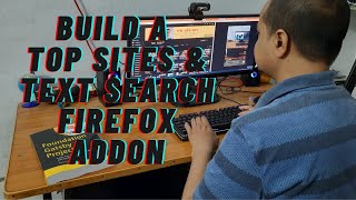 build a firefox extension -  top sites & text search firefox addon