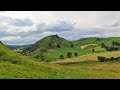 4K Dragons Back Walk, Chrome Hill, English Countryside