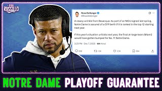 Is Notre Dame Getting Special Treatment in the CFP? | CFB Playoff Top 12 Rule Explained