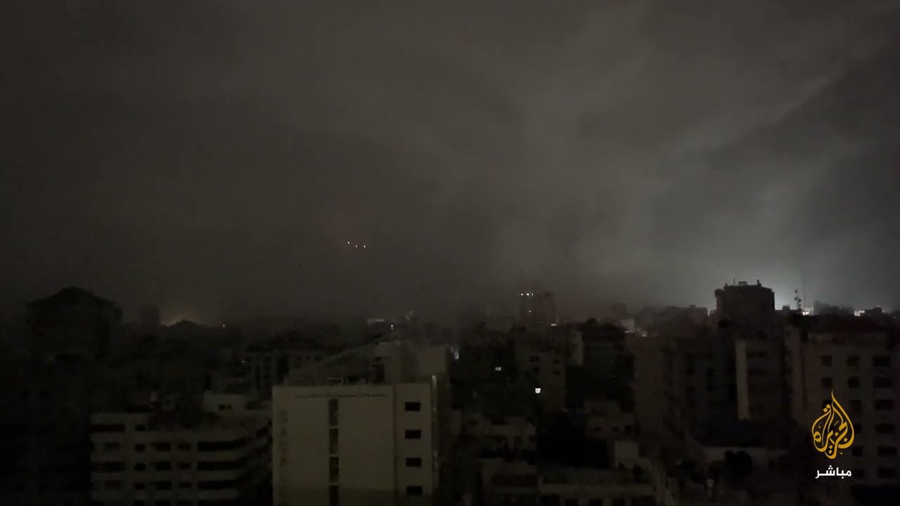 أصوات مرعبة.. قصف غير مسبوق لقوات الاحتلال الإسرائيلي على القطاع