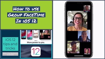 S:4 E:2 iOS 12 tips and tricks, How to add a person to a Group FaceTime