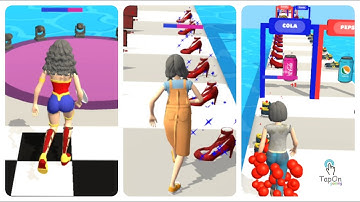 Truth Runner 3D 👸🦸‍♀️👩‍🎓 All Level Gameplay Android, Ios (level 5-7)