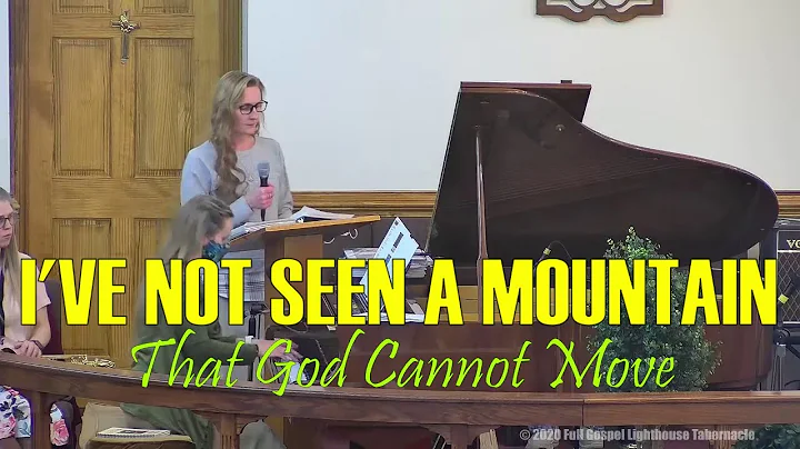 I've Not Seen A Mountain: That God Cannot Move (Tr...