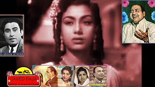 RAFI Sahab & LATA Ji~Film~ALIF LAILA 1953~KHAMOSH KIYUN HO TAARO~[ Tribute~VIDEO VERSION ]