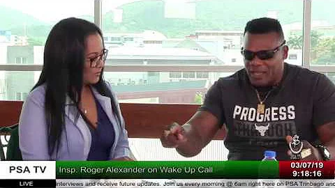 Host Avellon Williams along with Insp. Roger Alexa...