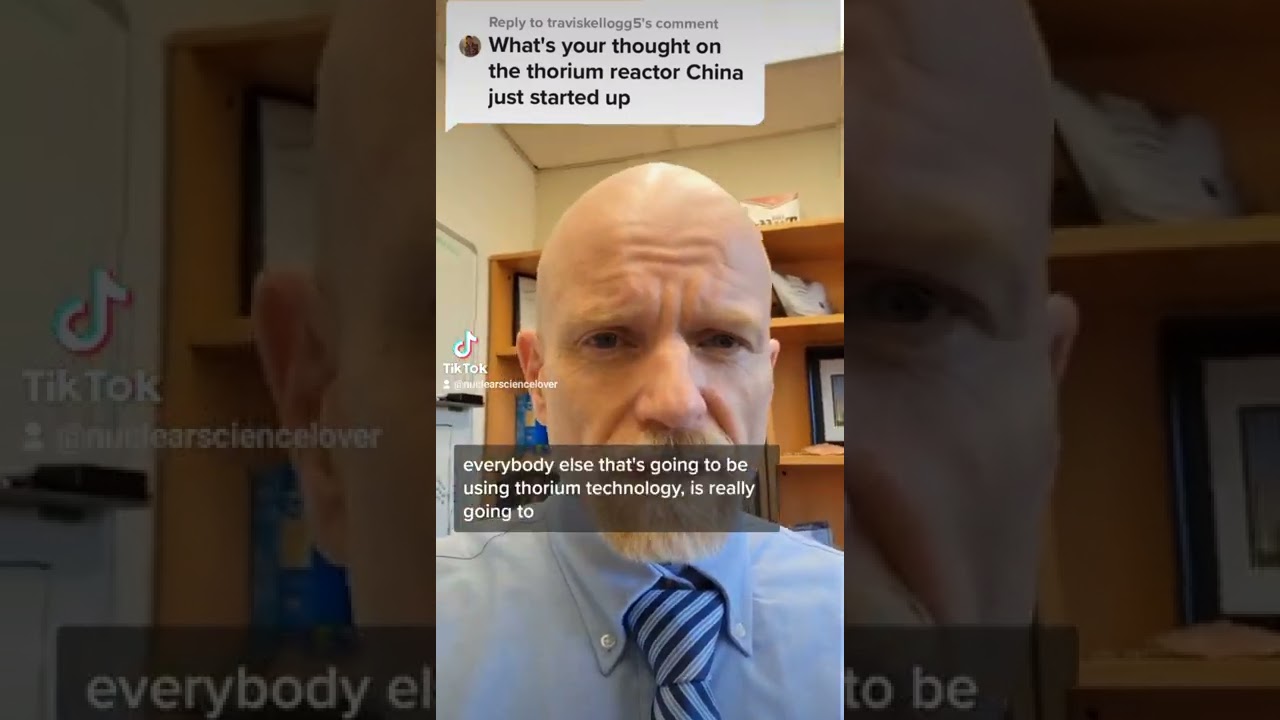 Thorium reactor technology in China