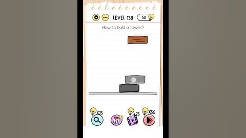 Brain Test - Level 138 - ❤️ HOW TO BUILD A TOWER? ❤️ #braintest