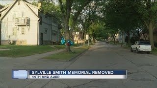Sylville Smith memorial removed