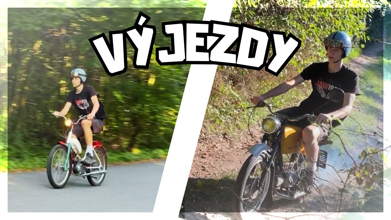 VÝJEZDY STADION S11 a JAWA 50/23 MUSTANG!🏍️💪