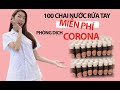 Á hậu Thuý Vân tự tay làm nước sát khuẩn tặng miễn phí