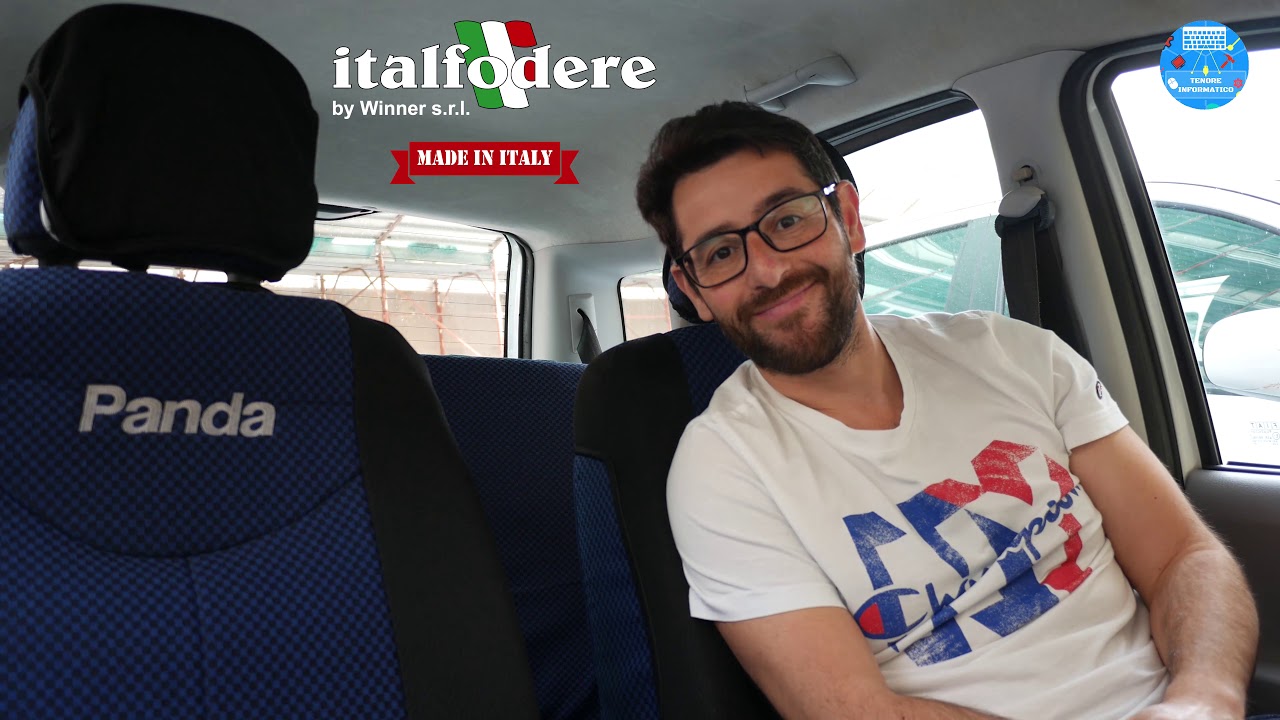 Italfodere Coprisedili Compatibili Con Fiat Panda Dal 2003 Al 2011