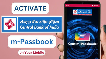 Activate Central Bank of India m-Passbook & Check your passbook online from Mobile | CBI m-Passbook
