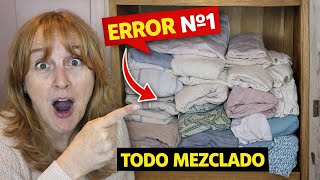 El error nº1 al DOBLAR y GUARDAR las SÁBANAS (y cómo evitarlo) 😉