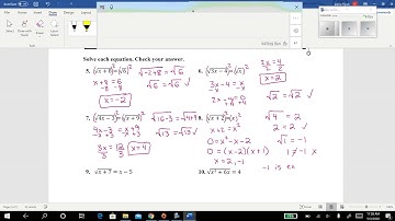 solving radical equations part 2