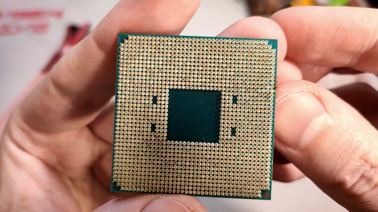 Ryzen 5 3600 с гнутыми ножками - YouTube