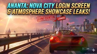 ANANTA: NOVA CITY LOGIN SCREEN & ATMOSPHERE SHOWCASE
