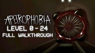 Apeirophobia - Level 0 to 24 (Chapter 1 & 2) | Full Walkthrough [ROBLOX]