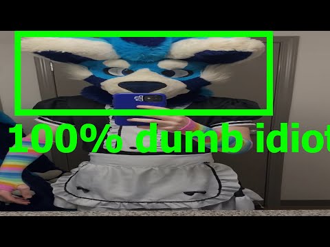 it can see me... (fursuit detector)