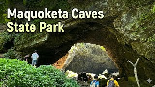   Iowa’s Most Surprising State Park | Maquoketa Caves Adventure