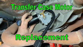 Ram 4X4 transfer case shift motor replacement
