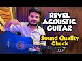 Revel rvl38clgpbk acoustic guitar  sound quality test