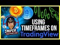 Crypto Trading Masterclass 02 - How To Use Different Timeframes On TradingVew?