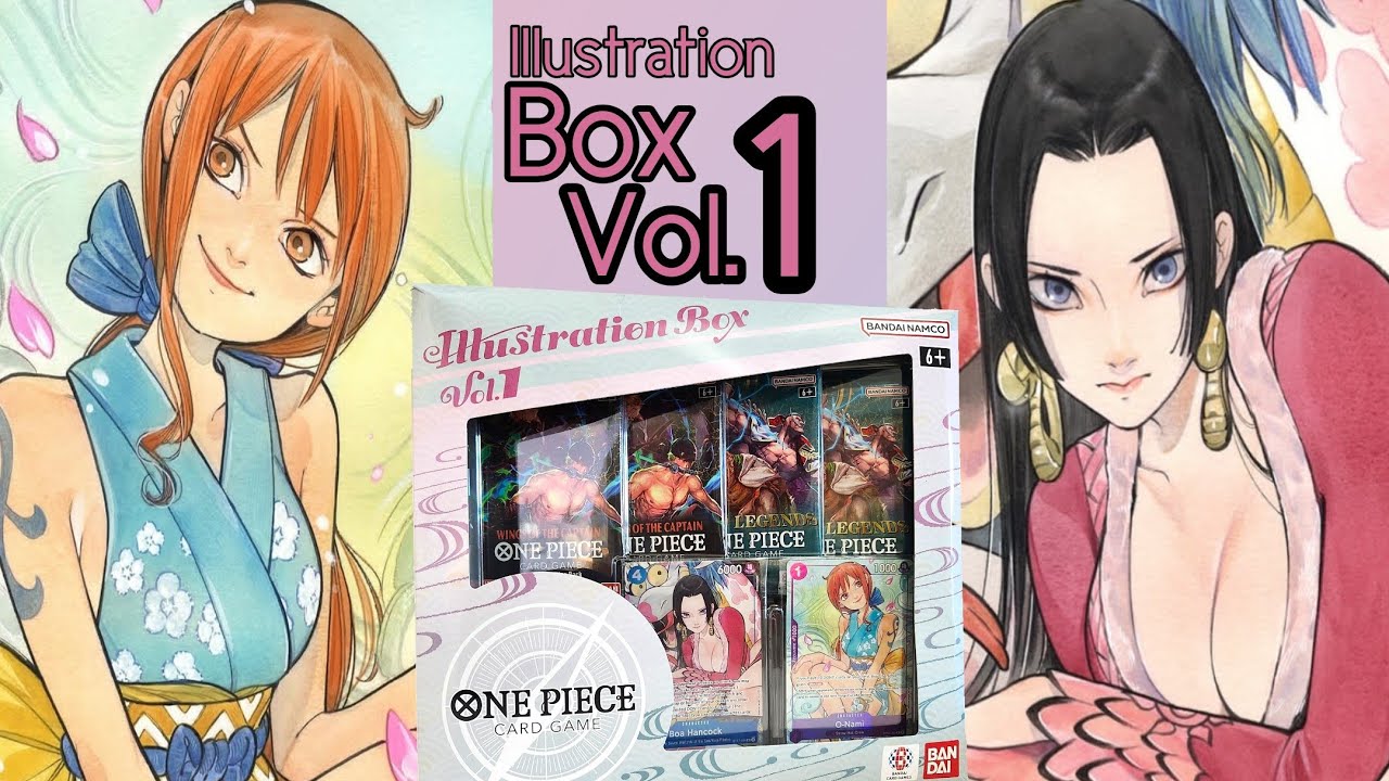 One Piece Card Game | Illustration Box Vol.1 | Nami & Boa Hancock