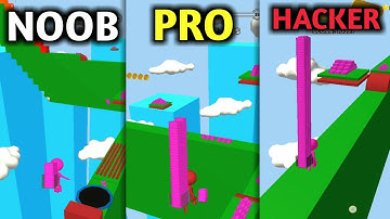 Noob Vs Pro Vs Hacker - Stair Run