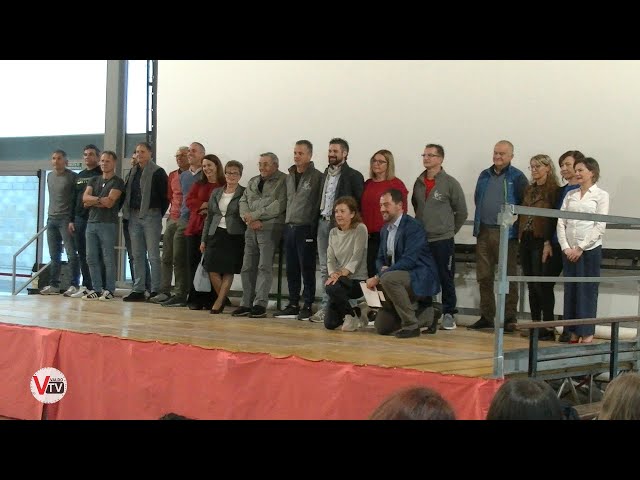 Presentazione squadre pallavolo Vidor e Valdobbiadene