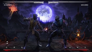 MK11 vs MKX - Gameplay Comparison (Scorpion)
