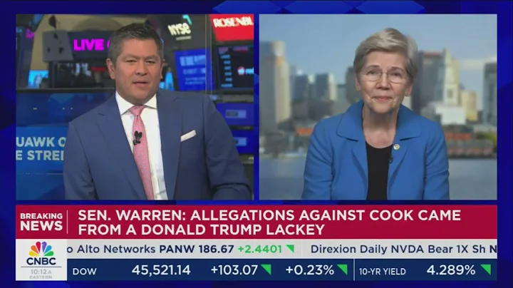 Trump Attacks Fed Independence, Warren Responds to Trump’s Disastrous Economy