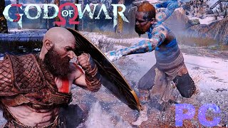 God Of War 4 - Kratos Vs Baldur Boss Full Fight PC Gameplay 2k ULTRA HD