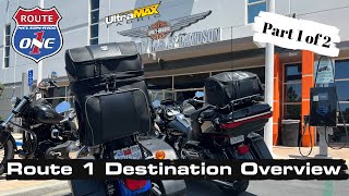 Route 1 Destination Backrest Bag Overview Part 1 of 2 @Nelsonriggusa  with Traveler Lite Tourpak Bag