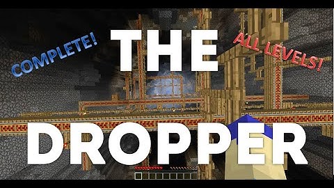 COMPLETE Minecraft Dropper Map-All Levels