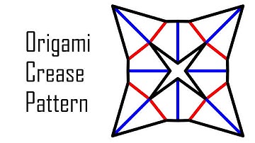 Origami Crease Pattern (Grasshopper Tutorial)