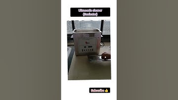 🔊 Ultrasonic Cleaner (Sonicator) — Working, Uses & Benefits Explained! 🧪✨#shorts #short #video