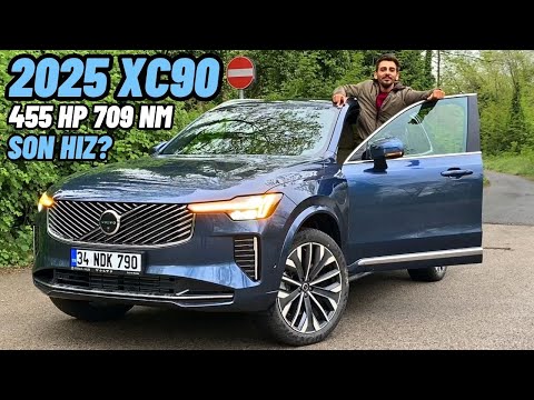 SON HIZ ? ASFALTI KAZIYAN SUV! YENİ VOLVO XC90 2025 T8 PLUG İN HYBRİD DETAYLI İNCELEDİK | POV SÜRÜŞ