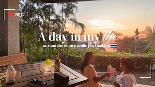 Mom Vlog| Traveling to Thailand with my 2- year old daughter