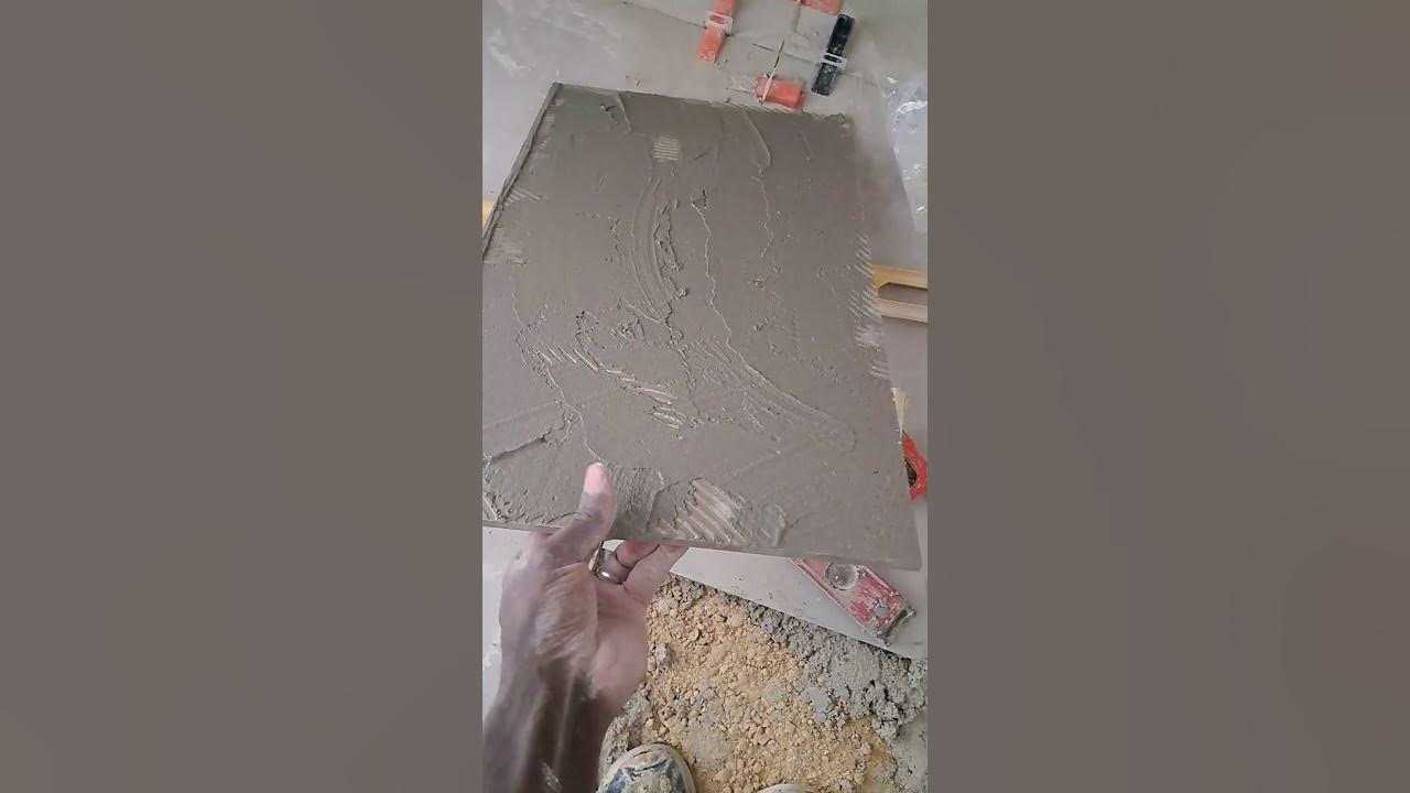 How to install tiles floor YouTube