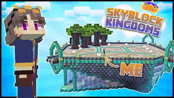 Starting our MEGA Base! | Skyblock Kingdoms Season 2