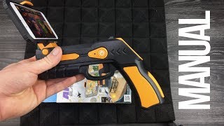 AR Blaster Gun for SmartPhone - Android iPhone Samsung - Augmented Reality SET UP Manual