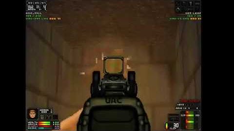 Zandronum - Project Brutality Brutal Doom Over levels Map 1 -Carbone Campaign
