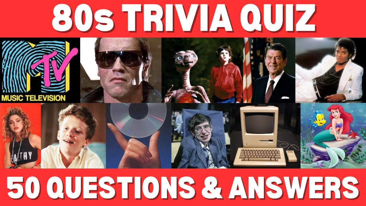 Hardcore 1980s Trivia! Test Your Knowledge with 50 Questions