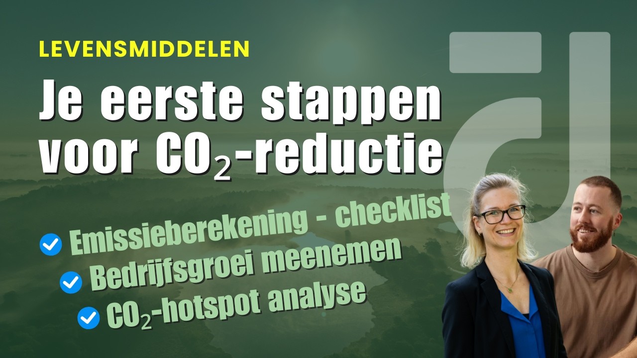 CO₂-reductieplan maken: eerste stappen in 2026 (Deel 1 - klimaattransitieplan serie)