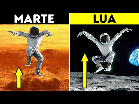 Vídeo: Qual é a gravidade em Marte em comparação com a Terra?