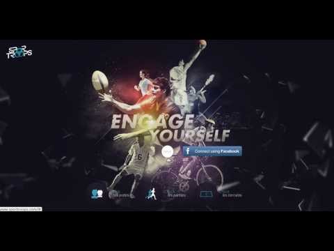 Sportroops parallax landing page