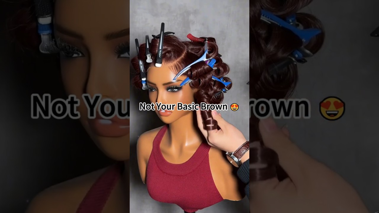 UNice Auburn Wig &ndash; Natural & Fluffy 🔥 #unice