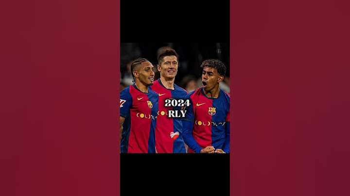 Recreating the Legendary MSN Trio with Raphinha, Lewandowski, and Lamine Yamal!🔥